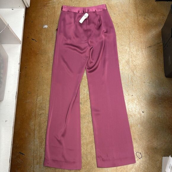 Elegant Pink Women's Pants Cinq à sept size 0 NWT - Picture 2 of 6